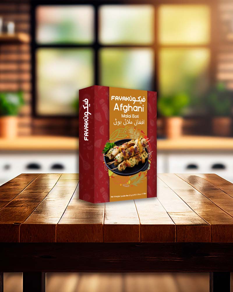 FAYAKUN Afghani Malai Boti – Recipe & Seasoning Mix