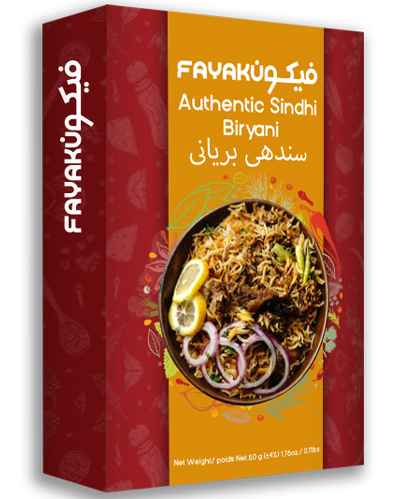 FAYAKUN Authentic Sindhi Biryani – Recipe & Seasoning Mix