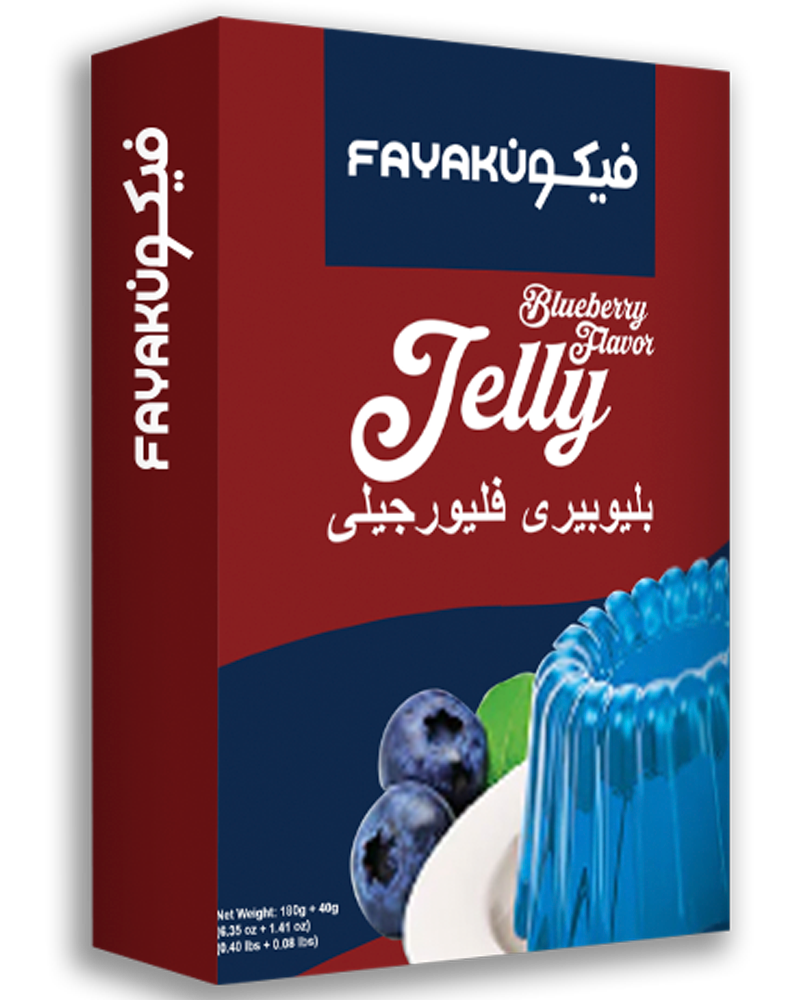 FAYAKUN Blueberry Flavor Jelly – Recipe & Instant Mix