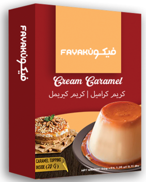 FAYAKUN Cream Caramel – Dry Dessert Mix