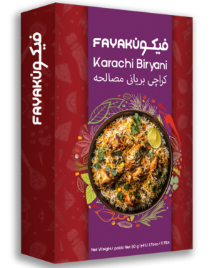 FAYAKUN Karachi Biryani – Recipe & Seasoning Mix