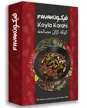 FAYAKUN Koyla Karahi – Recipe & Seasoning Mix
