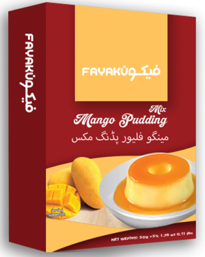 FAYAKUN Mango Pudding Mix – Instant Dessert Mix