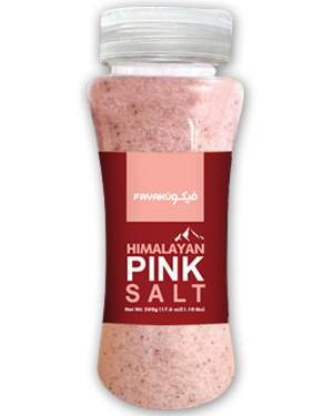 FAYAKUN Pink Salt – Glass Grinder Bottle
