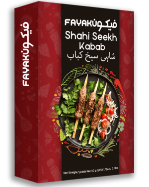 FAYAKUN Shahi Seekh Kabab – Recipe & Seasoning Mix