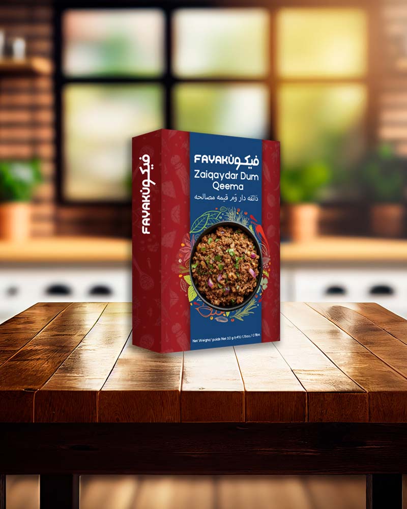 FAYAKUN Zaiqaydar Dum Qeema – Recipe & Seasoning Mix