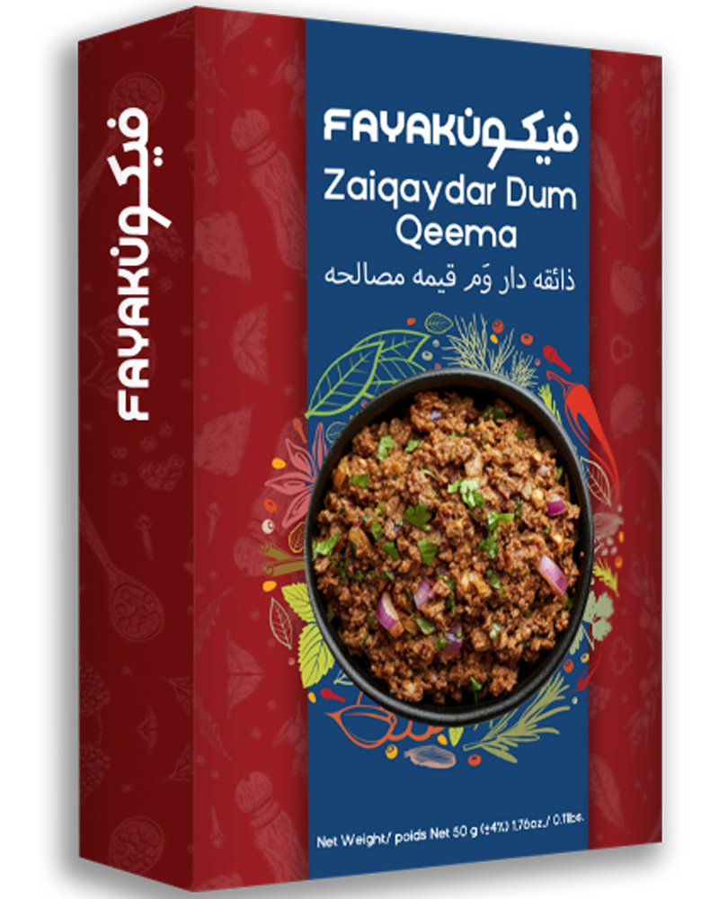 FAYAKUN Zaiqaydar Dum Qeema – Recipe & Seasoning Mix